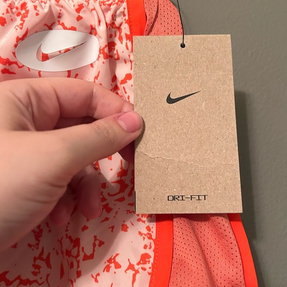 NWT Nike Sz Medium Orange/White Athletic Running Shorts! - Picture 5 of 11